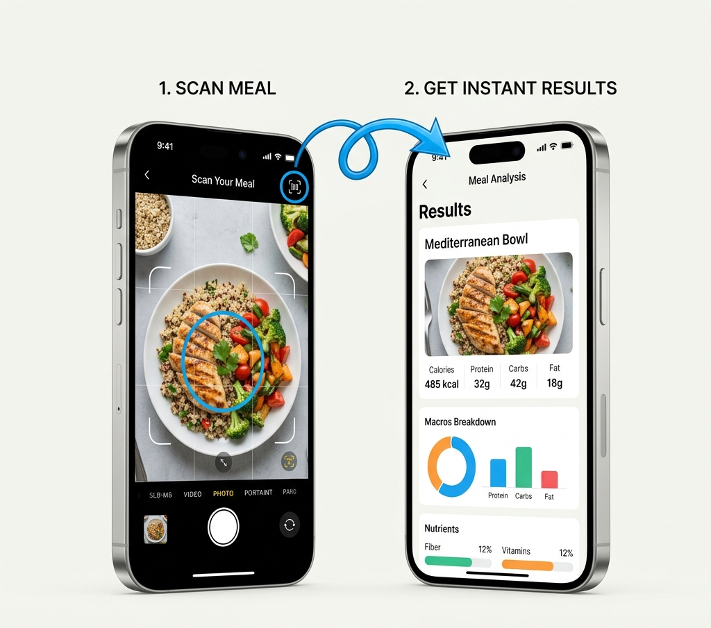 Kcalytix App Mockups